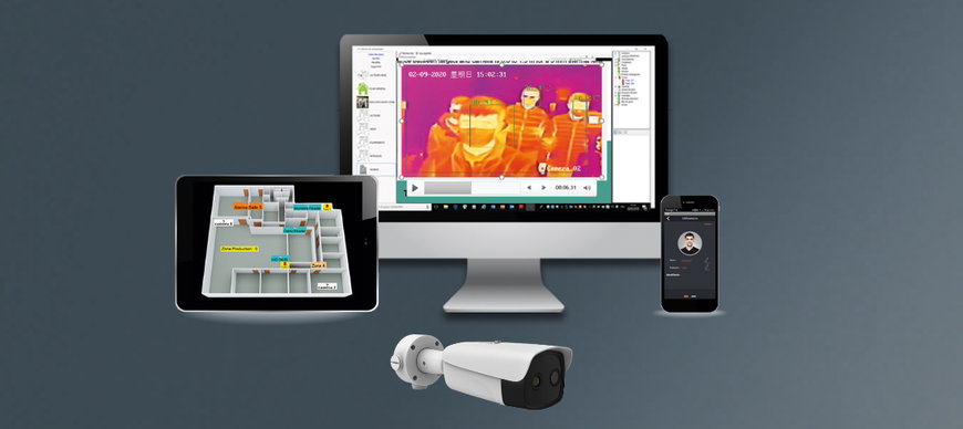 Hikvision et Vauban Systems s'associent avec le nouveau module MOD-HEAT combinant contrôle d'accès et caméras thermographiques